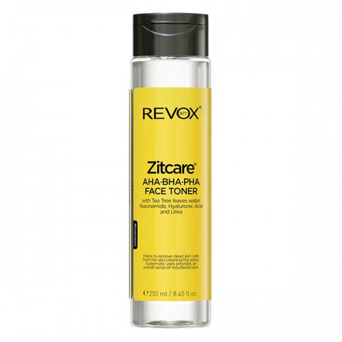 REVOX ZITCARE-AHA-BHA-PHA-FACE TONER-НЕЖЕН ТОНЕР