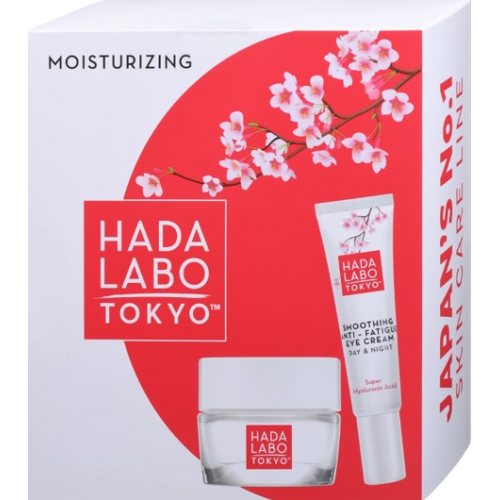 Hada Labo GIFT Set - Moisturizing - Absolute Smoothing & Moisturizing Cream Day & Night 50ml